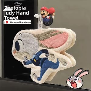 QIAOYANMEI | Hanging Coral Velvet Towel Animal City Cartoon