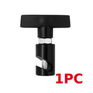 PINMOAP 1/2PCS Hood Strut Clamp Aluminum Alloy Secure Grip Quick Adjust Red Black Blue Yellow Vehicle Hood Support Holder