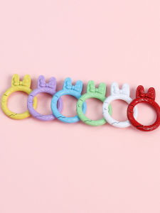 หัวเข็มขัดรูปหูกระต่ายสีสันสดใส อุปกรณ์ทำมือ อุปกรณ์ทำมือ เข็มขัดโทรศัพท์มือถือ เครื่องประดับ เครื่องประดับแฟชั่น สร้อยคอ