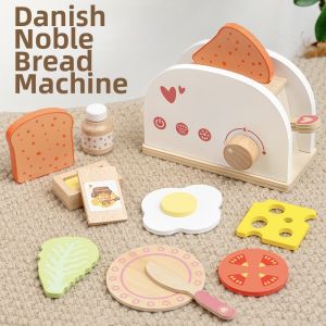 Childrens Wooden Pretend Play Kitchen Set