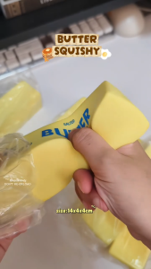 Butter Squishy Toys Slow Rising Squeeze Toys Big Squishy toy For Kids Adults Wet Feel Stress Relief Squeeze Toy