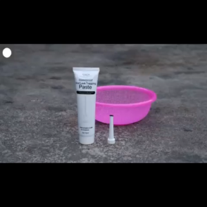 Edge sealing silicone sealant 120ml waterproof and mildew-proof suitable for kitchen and bathroom tile gaps sinks windows glass edge scratch repair sealant repair seams mildew-proof non-cracking multi-purpose