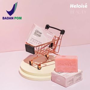 glow soap heloise beauty /sabun pemutih badan ampuh / sabun whitening