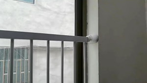 4Pcs Baby Guard Gate Wall Protector Pad Kids Safety Guardrail Gate Pressure Mounted Wall Pads