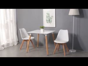 F&F : DOMES NORDIC STYLE DINING CHAIR WITH CUSHION /Kerusi Makan/ Chair/kerusi plastik