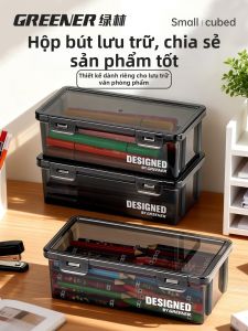 Greener | Hộp Lưu Trữ Bút Trong Suốt