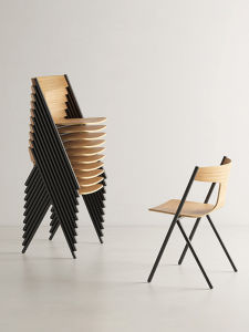 Altacom Italian Minimalist Dining Chair Nordic Designer Creative Restaurant Stackable Space Home Use Chair Art Style Type