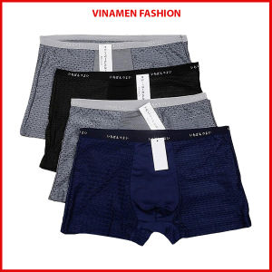 Combo 4 quần sịp nam đùi nhiều lỗ thông hơi thoáng mát quần lót nam boxer vải mềm mịn sịp đùi nam co dãn thoải mái