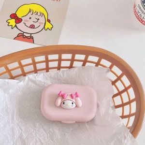 Tempat Softlens / Caselens Softlens / Travel Kitt Motif Karakter Kartun