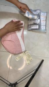 Set 4 Quần Lót Bầu Cạp Chéo Chất Cotton Co Giãn Thoải Mái
