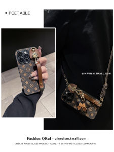 Luxury Strap Phone Case for Huawei Mate 70/60/50 pro P80/70/60 pro Nova 14/13 pro Full Cover Anti-Fall Trendy Crossbody Protective Cover