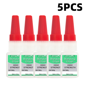 Loolifl 50g High-Strength Welding Glue a Universal Super Adhesive Suitable for Resin Ceramics Metal and Glass Strong Instant Glue