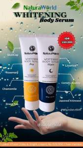 Natura whitening body serum