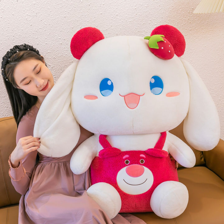 ĐỒ CHƠI CINNAMOROLL NHỒI BÔNG THÚ BÔNG THỎ MELODY COSPLAY GẤU DÂU LOTSO MẪU MỚI DỄ THƯƠNG LÔNG MỊN CAO CẤP