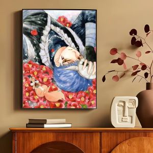 Anime Yona Of The Dawn 5D DIY Full Round Diamond Painting Home Living Room Bedroom Aesthetic Decor Gift