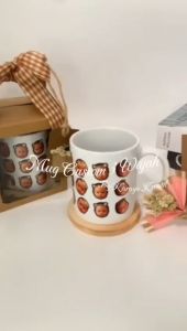 Gift Mug Custom Foto Wajah Lucu Kado Ulang Tahun Pernikahan Wisuda Graduation Sahabat karaya kreatif