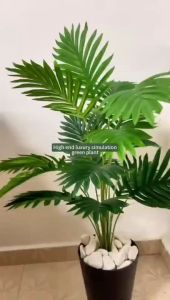 Artificial Areca Palm Plant Year Round Evergreen Luxury Floor Standing Living Room Decoration Realistic Potted Design