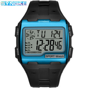 SYNOKE Digital Watch For Men Big Numbers Easy to Read 3ATM Water Resistant Men Digital Watch Outdoor Sports Luminous Function