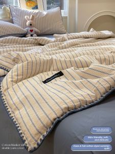 Kiss Dear | Cool Summer 100% Cotton Duvet Set Machine Washable