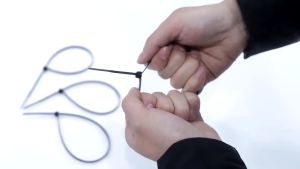 Tali Tis Ties Kabel Rifet Ripet 100 pcs Tebal 2.5mm 3.6mm 4.8mm Panjang 100mm 150mm 200mm 250mm 300mm 400mm