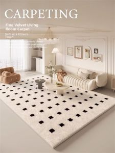 Luxury Faux Cashmere Style Carpet Thick