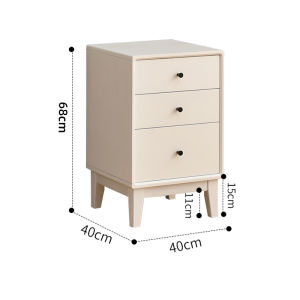 Solid Wood Chest of Drawers 40/50cm Drawer Storage Cabinet Small Cabinet Locker Sandwich Cabinet Multi-Layer Bedroom Storage Cabinet