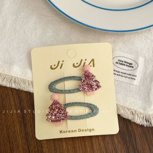 Rustproof Childrens Hair Clips Baby Girl Side Bangs Hair Accessories Korean Style New Model Baby Headwear Princess Style