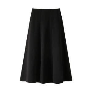 PIAOYA | Hepburn Style Winter High Waist Drapey Slimming Large Swing A-Line Skirt
