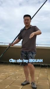 Cần Câu Đơn Đài Bi Quan Cần Câu Tay ( Tặng 1 Ngọn Phụ )