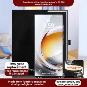 OUXUAN | HD Anti-Spy Full Screen Protective Tempered Glass