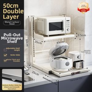 B&W | Multifunctional Kitchen Appliance Rack