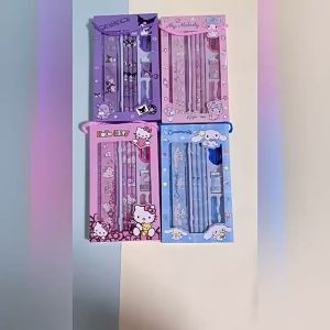 Set Alat Tulis Anak 8 in 1 Motif Sanrio Stationary Set Perlengkapan Sekolah