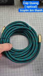 [HCM]Dây cáp quang 5m - Optical 5m liton xanh