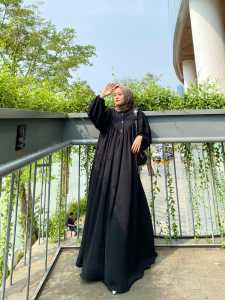 Gamis Abaya Jumbo Terbaru Zamiqu LD 140 premium butik