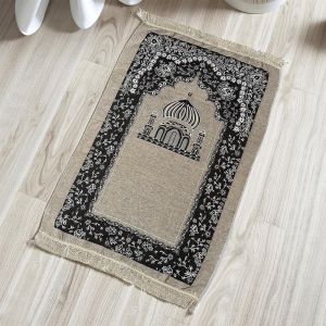 Muslim Prayer Rug Portable Prayer Mat for Praying Men Women and Kids Prayer Mat Prayer Soft Rugs Islam Eid Ramadan Gift