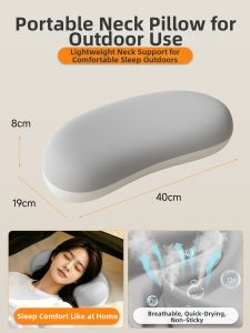 Travel Portable Memory Foam Neck Pillow Small