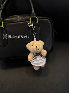 BLingins Cute Sweet Bear Keychain Cartoon Gift for Girls Best Friend Bag Pendant Fashionable Accessory Womens Handbag Charm