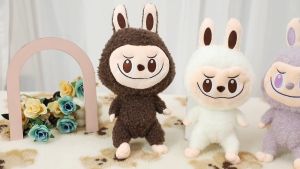 Labubu thú nhồi bông cầm đàn siêu dễ thương gấu bông baby three ôm đàn siêu đẹp bông siêu mềm thú nhồi bông labubu đồ chơi nhồi bông