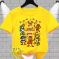 Kaos Anak Cewek Motif Tung-Tung Dan Team Anomali 17 Agustus Kaos Oblong T-shirt Anak Perempuan Laki-Laki Kaos Anak 2-12 Tahun. 