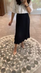 (04) MBL Rok Plisket Pleated Skirt Midi / Rok 7/8 NEW COLOURS!