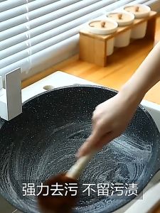 แปรงขัด ขัดกระทะ แปรงขนมะพร้าว - ขัดกระทะ ทำความสะอาดเอนกประสงค์