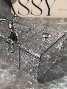 Wall-Mounted Inverted Transparent Storage Box