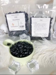 ถั่วดำ Black Bean 90 กรัม 1 ถุง ถั่ว ธัญพืช สมุนไพร แท้ ออแกนิค คนรัก สุขภาพ ที่ดีกว่า เก็บรักษาได้นาน By Ya Thai