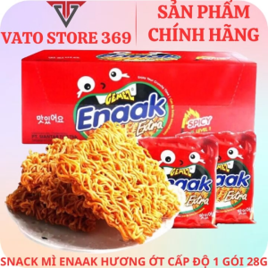 Snack mì ENAAK hương ớt cấp độ 1 gói 28g