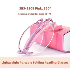 SHOWBIZS | Anti-Blue Light Foldable Reading Glasses for Seniors