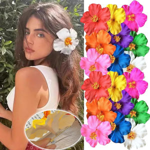 Hoa Lan kẹp tóc S Bohemian Nhỏ Kẹp Tóc Cô Dâu Barrette Bãi Biển Hoa cưới Phụ Nữ Kỳ Nghỉ kẹp tóc phụ kiện tóc kẹp tóc