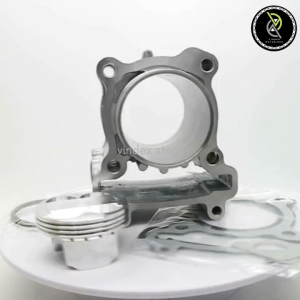 BLOK SEHER BORING BORE UP 63mm BLOCK CYLINDER SET KOMPLIT RING PISTON KIT JUPITER MX LAMA JUPITER MX NEW 135cc 5YP