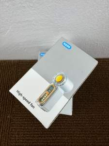 X699 High-speed fan with yellow button and digital display for speed control.