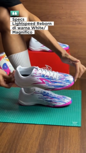 NEW TREN TERBARU !!! SEPATU FUTSAL SPECS LIGHTSPEED REBORN WHITE/MAGNIFICO TERLARIS PALING DICARI PRIA DEWASA