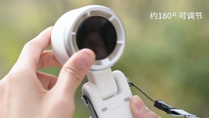 kipas angin 607 Kecepatan Tinggi 5 Gear Wind bisa dilipat dan taruh di meja digital display portable fan mini